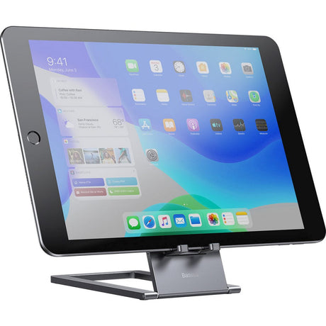 Baseus Foldable Mobile Phone Holder for Desk - Grey