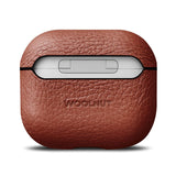 Woolnut AirPods (3rd gen.) Genuine Leather Case - Brown