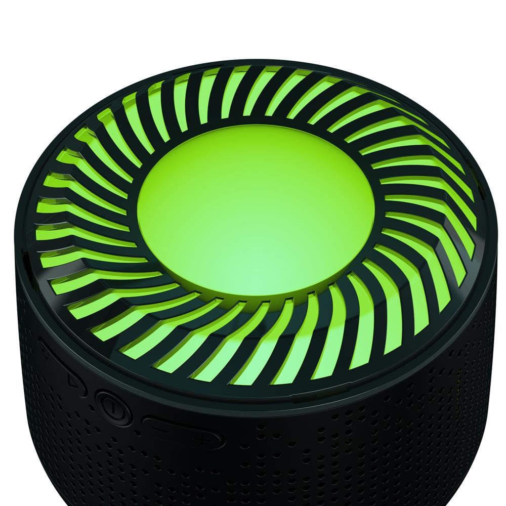 XO F37 Bluetooth Speaker w. LED & AUX - Black