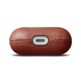 Woolnut AirPods (3rd gen.) Genuine Leather Case - Brown