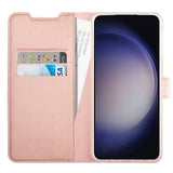 Samsung Galaxy S24 Vivanco Classic Wallet Case - Rose Gold