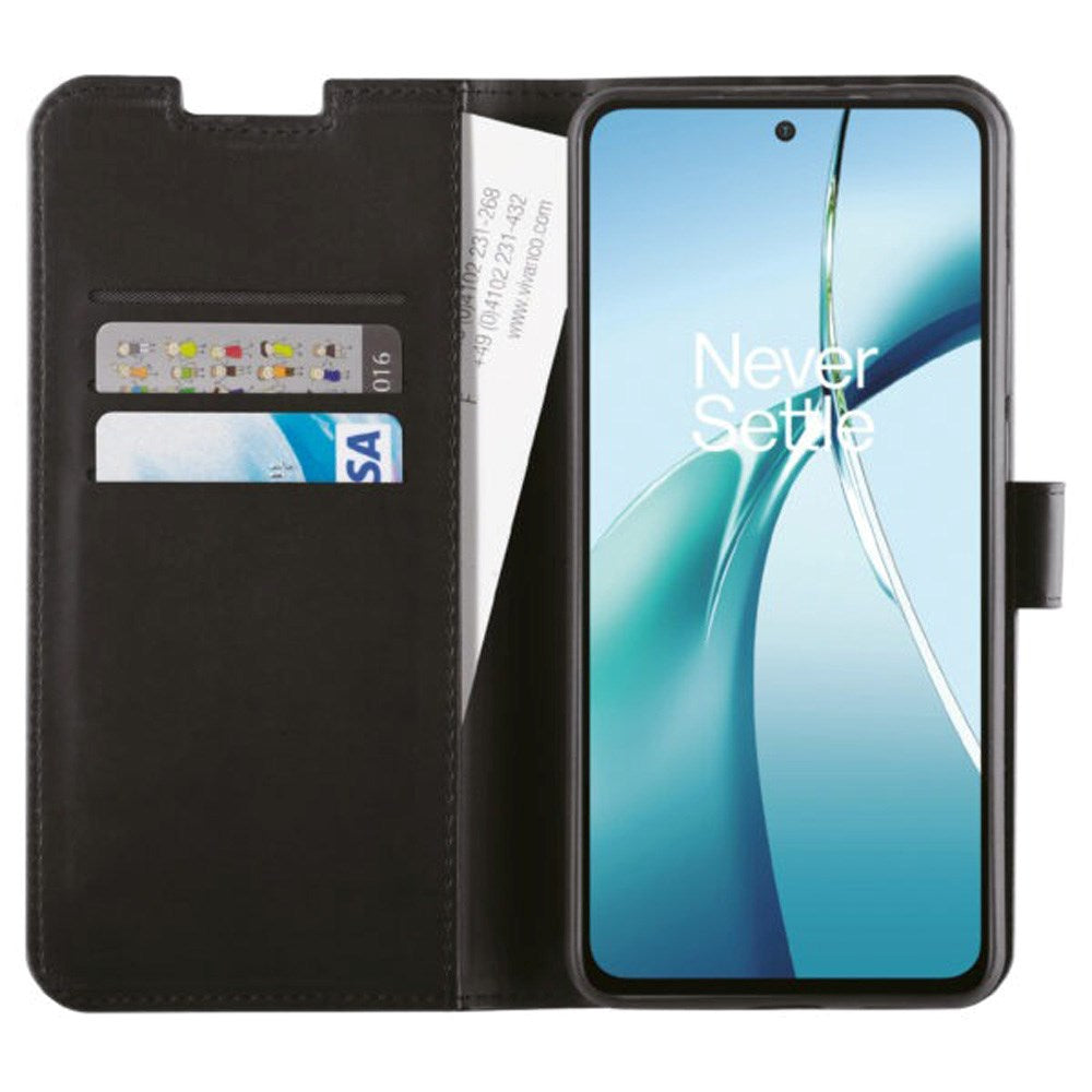 OnePlus Nord CE4 Lite - Vivanco Classic Wallet Flip Cover with Purse - Black