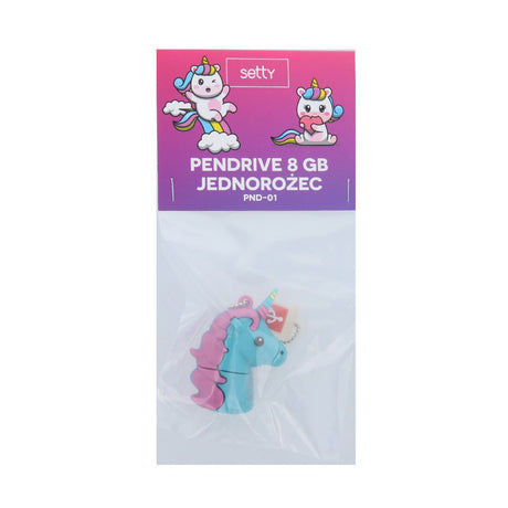 Setty USB Stick w. 8 GB - Unicorn