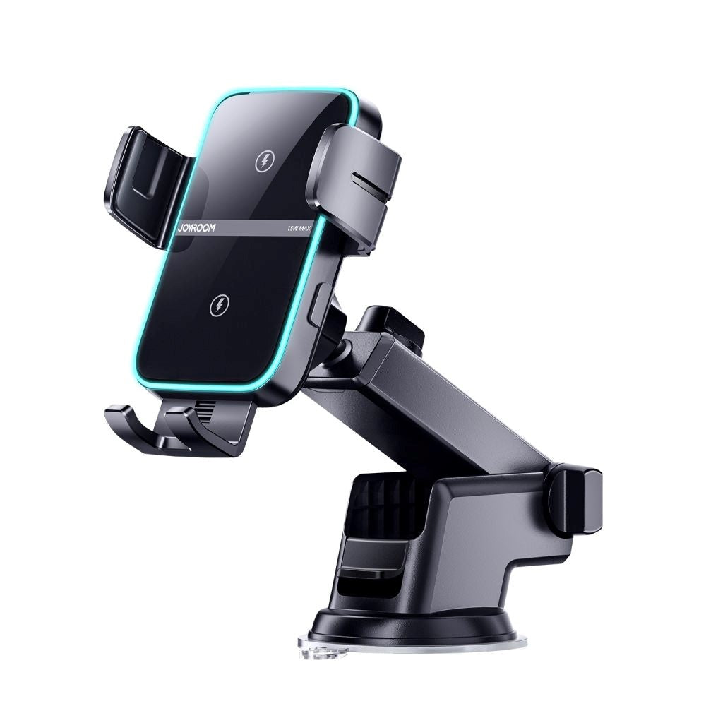 Joyroom JR-ZS246 Car Mount Car Holder 15W w. Wireless Charging - Max Mobile: 60 - 85mm - Black