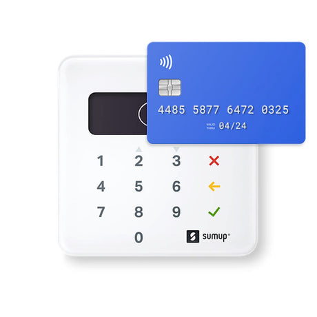 SumUp Air Card Reader Wireless Payment Terminal - White