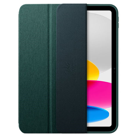 iPad 10.9" (2024/2022) Spigen Urban Fit Fabric Case w. Pen Holder - Green