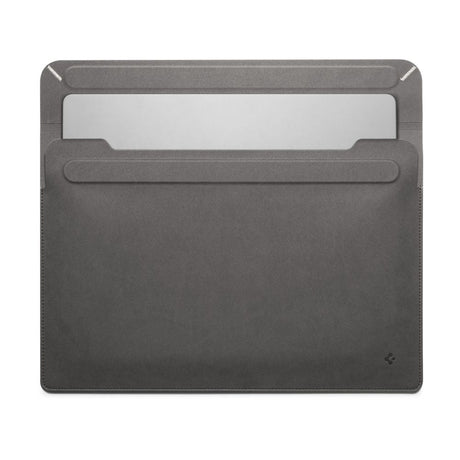 Spigen Valentinus Faux Leather Sleeve for MacBook / Laptop 13-14" (36 x 25 x 2 cm) - City Grey