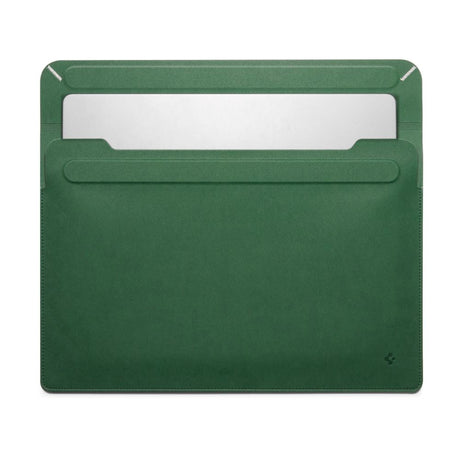 Spigen Valentinus Faux Leather Sleeve for MacBook / Laptop 13-14" (36 x 25 x 2 cm) - JeJu Green