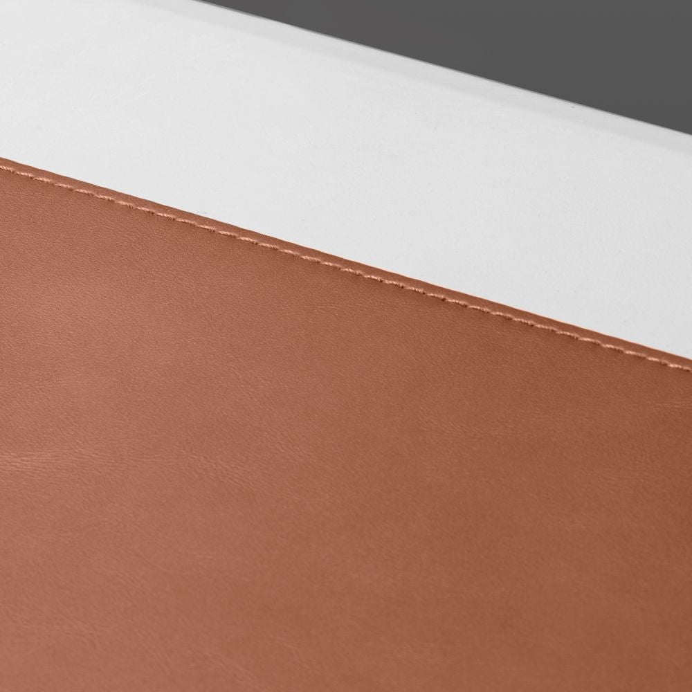 Spigen Large Mouse Pad - Faux Leather - Brown