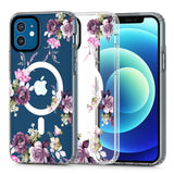 iPhone 12 / 12 Pro Tech-Protect MagMood Case  - MagSafe Compatible - Spring Floral