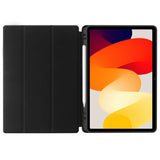 Xiaomi Redmi Pad SE Tech-Protect Smartcase Case w. Stylus Pen Holder - Black