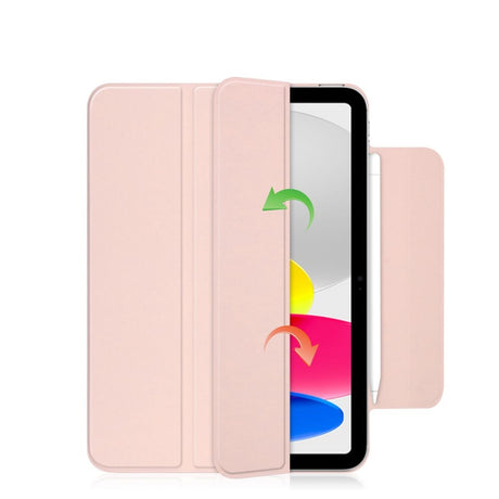 iPad 10.9" (2024/2022) Tech-Protect Smartcase Magnetic Case Tri-fold - Pink