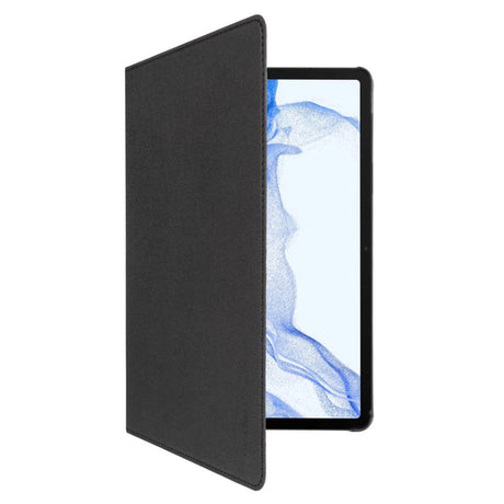 Samsung Galaxy Tab S8 / S7 - Gecko Easy-Click Leather Flip Case - Black