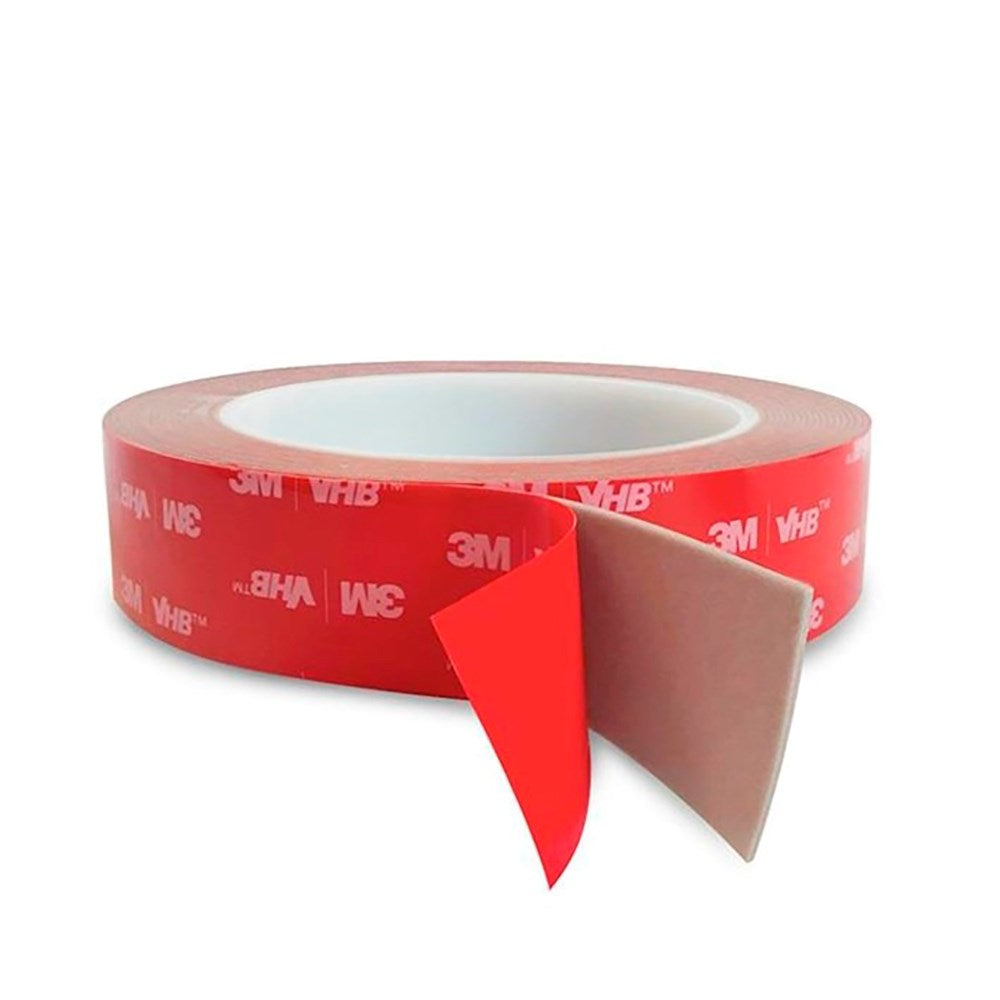 Light Solutions - 3M VHB Double Adhesive Tape - 25mm Wide - 5m - Transparent