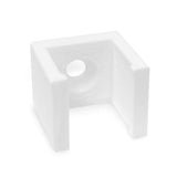 Light Solutions - Bracket for Philips Hue Outdoor Lightstrip - 10 pcs. - White