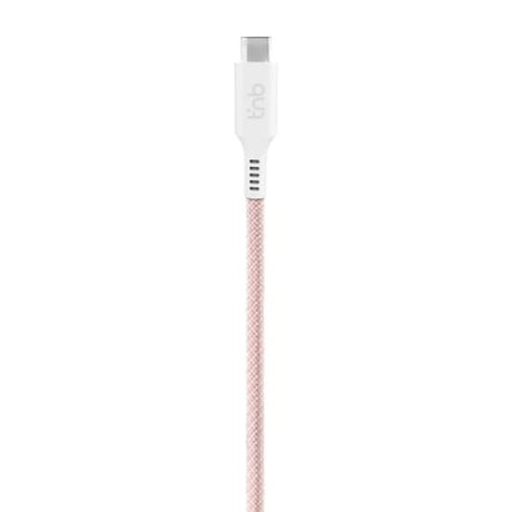 T'NB Magnetic USB-C to USB-C Cable - 1.5m / 60W - Pink