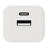 X2O 35W Wall Charger with 1x USB-A & 1x USB-C - White