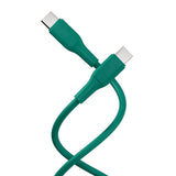 X2O Superflex 60W USB-C to USB-C Cable - 1.5m - Green