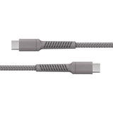 X2O Longlife 100W USB-C to USB-C Cable - 2m - Grey