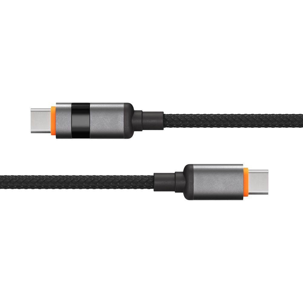 X2O Longlife 100W USB-C to USB-C Cable with LED Display - 1.5m - Black