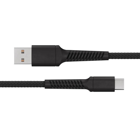 X2O Longlife 60W USB-A to USB-C Cable - 2m - Black