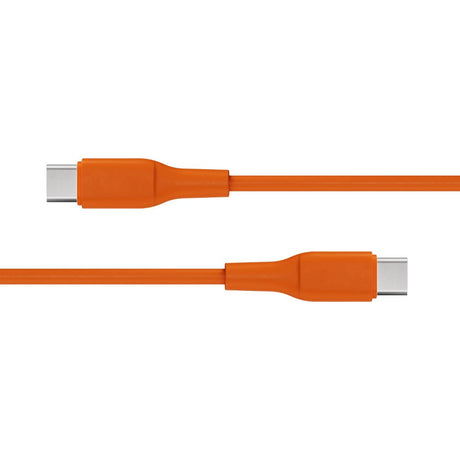 X2O Superflex 60W USB-C to USB-C Cable - 1.5m - Orange
