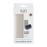 Samsung Galaxy A37 X2O Classic Wallet Flip Case - Beige