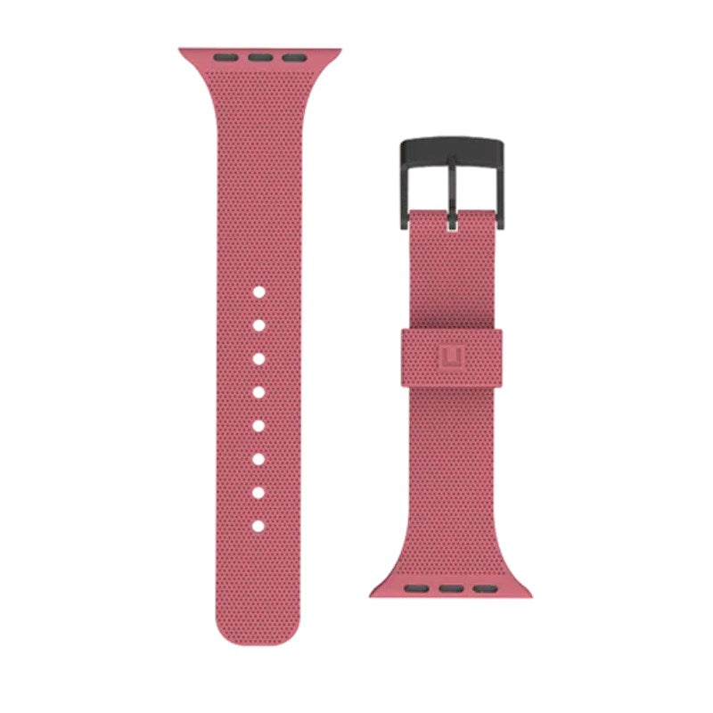 Apple Watch (42/44/SE/45/46/49mm) UAG [U] Aurora Silicone Strap - Dusty Rose