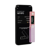 Ledger Nano X Crypto Hardware Wallet - Pastel Pink