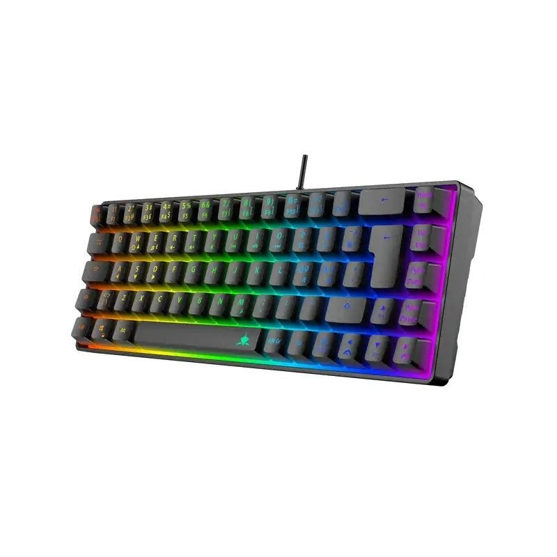 White Shark RONIN Wired Gaming Keyboard - Nordic Layout - Black