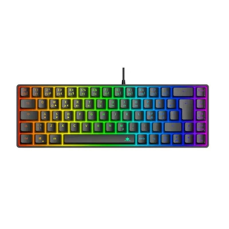 White Shark RONIN Wired Gaming Keyboard - Nordic Layout - Black