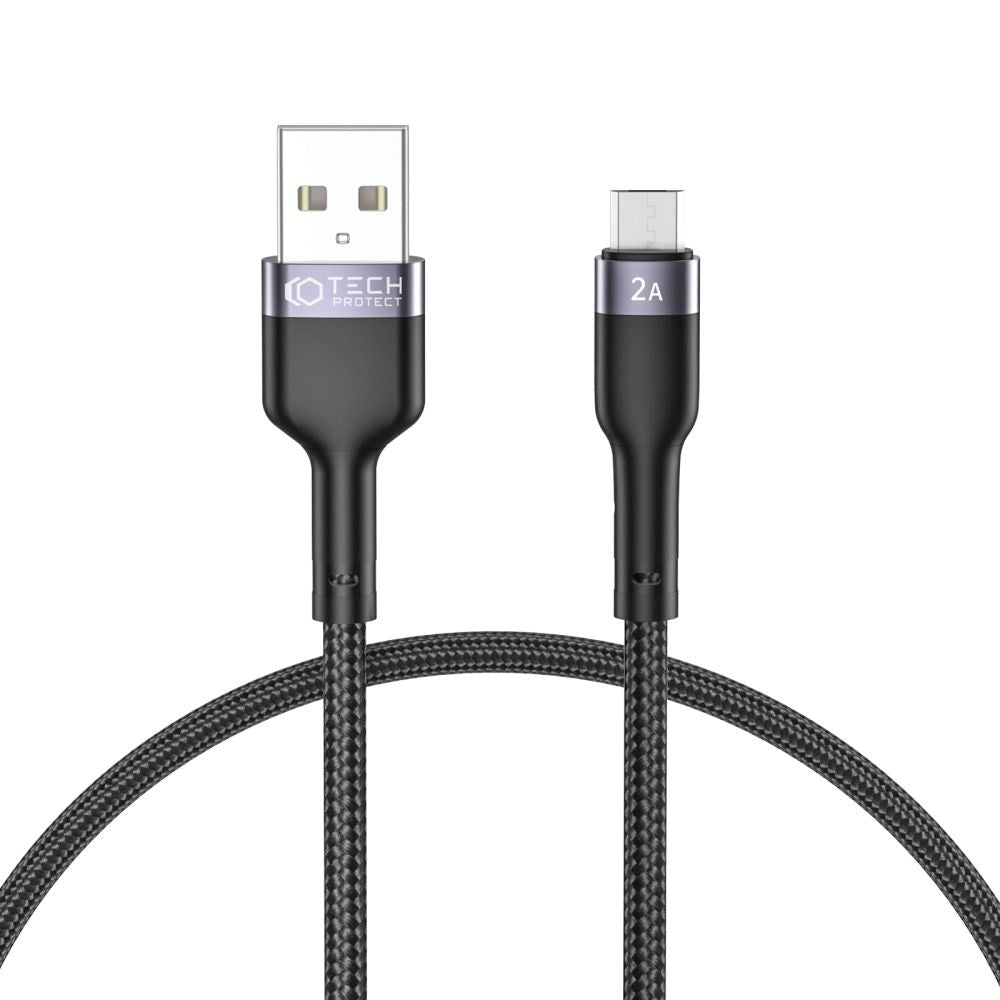 Tech-Protect Ultraboost USB-A to micro-USB Cable 3A 25cm - Black