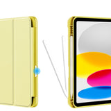 Tech-Protect iPad 10.9" (2024/2022) SC Case w. Apple Pencil Holder - Yellow