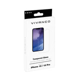 iPhone 12 / 12 Pro Vivanco Tempered Glass - Case-friendly - Screen Protection - Transparent