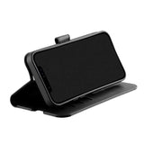 iPhone 14 Pro Vivanco Classic Wallet Vegan Leather Case with Wallet - Black