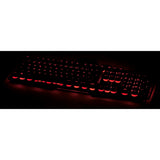 uRage Cyberboard Gaming Keyboard w. RGB Lighting - Black