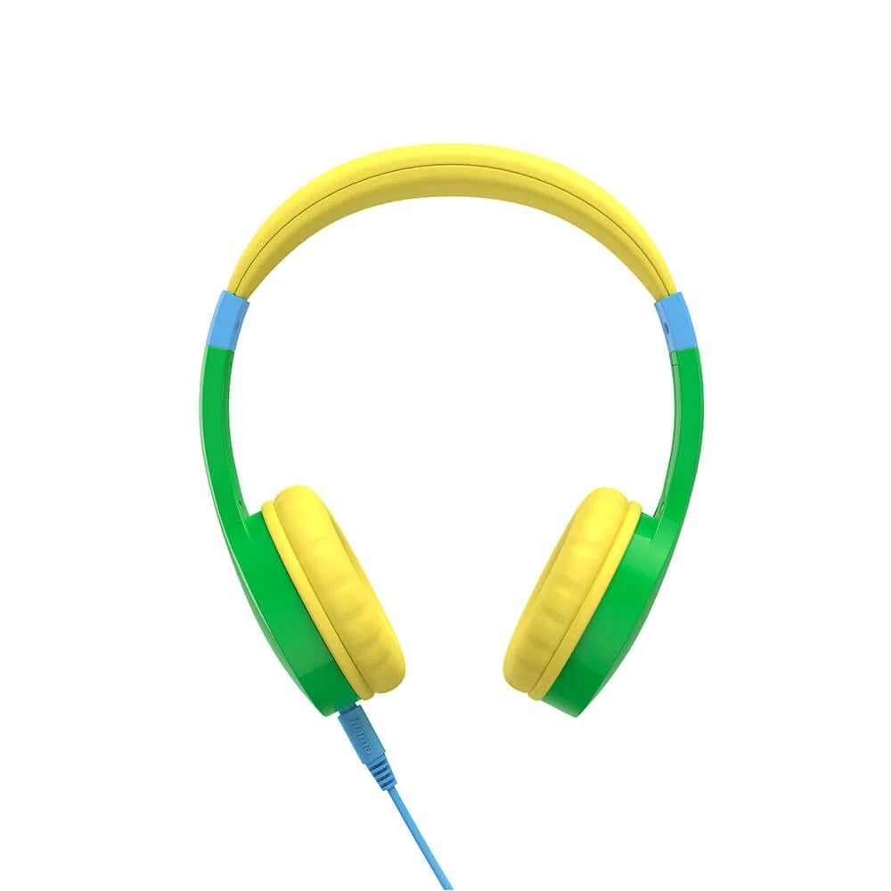 HAMA Wired Headphones for Children - Max. 85 dB - On-Ear - Green / Yellow