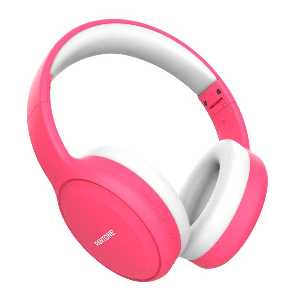 Pantone Bluetooth Headphones - Over-Ear - Pink