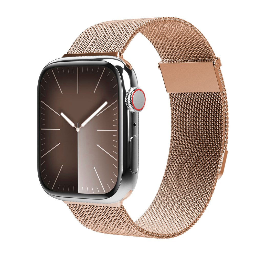 Vonmählen Apple Watch (42/44/SE/45/46/49mm) Milanese Loop 2 Stainless Steel Strap - Rose Gold