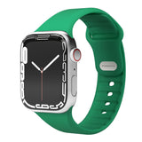 Vonmählen Apple Watch (38/40/SE/41/42mm) Classic Band 2 Recycled Silicone Strap - Green