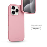 Vonmählen iPhone 16 Pro Eco Silicone Case - MagSafe Compatible - Cherry Blossom