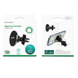 4smarts UltiMag Clamp MagSafe Compatible Phone Holder for Car - Black