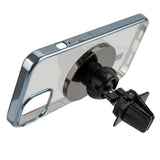 4smarts UltiMag Clamp MagSafe Compatible Phone Holder for Car - Black