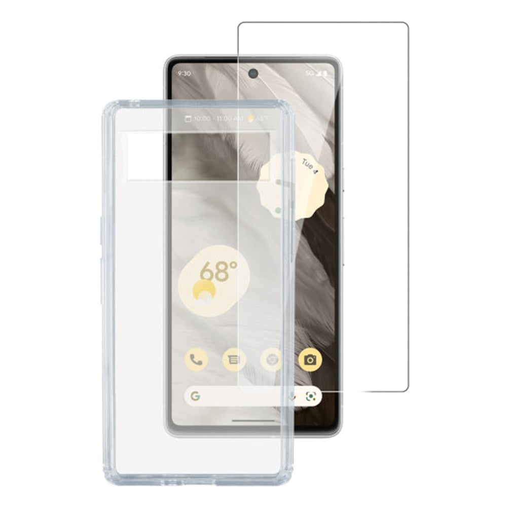 Google Pixel 7 4smarts 360° Protection Set (Case, Frame and Tempered Glass)