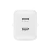 4smarts PDPlug 45W Wall Charger with 2 x USB-C - White