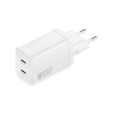 4smarts PDPlug 45W Wall Charger with 2 x USB-C - White