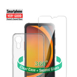 Samsung Galaxy Xcover 7 4smarts Second Glass X-Pro 360° Protection Set (Case + Screen Protector)