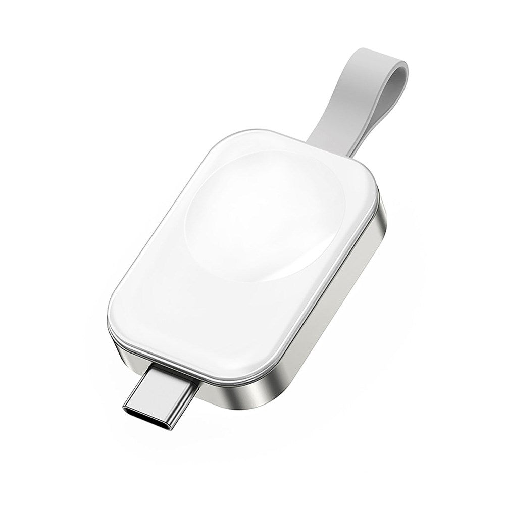 4smarts Wireless Charger for Apple Watch - USB-C - White