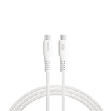 4smarts PremiumCord USB-C to USB-C Cable 60W - 1.5 m - White