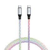 4smarts RGBCord USB-C Cable 60W - 1.5m - Multicolored